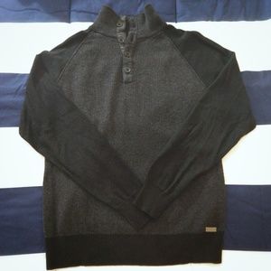Buckle Sweater Dark Grey Size Medium